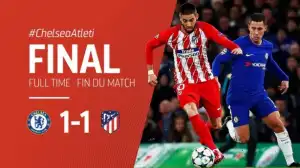 Chelsea vs Atletico Madrid 1-1 – Highlights & Goals